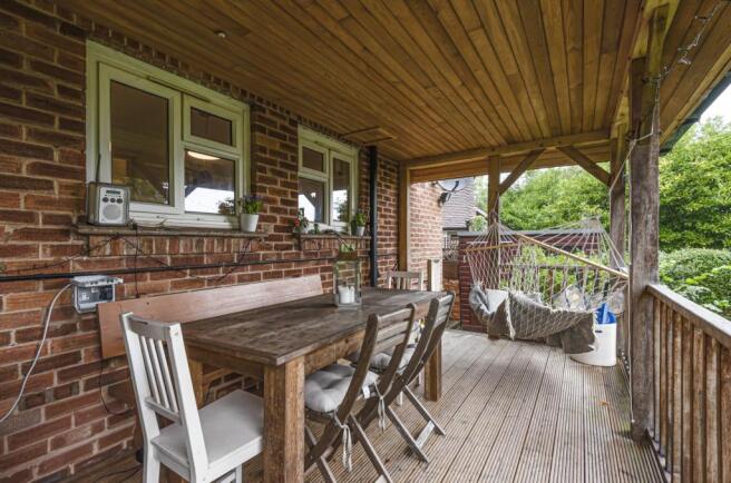 Raised decking