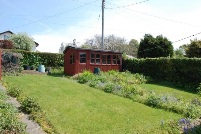Rear garden