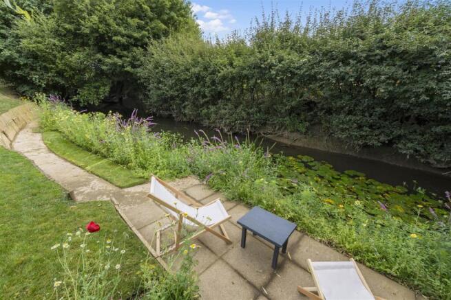 River side in summer