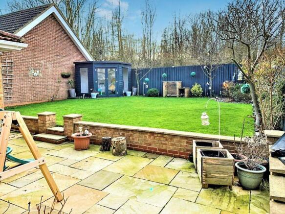 Rear garden