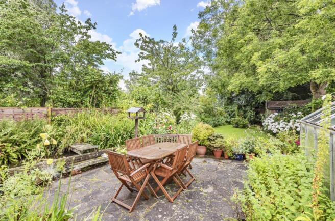 Rear garden