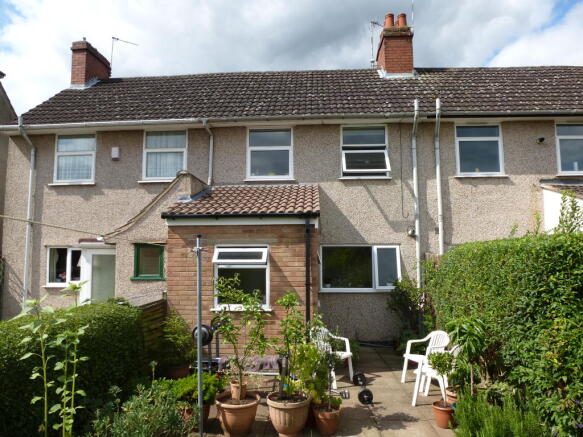 Rear of Property