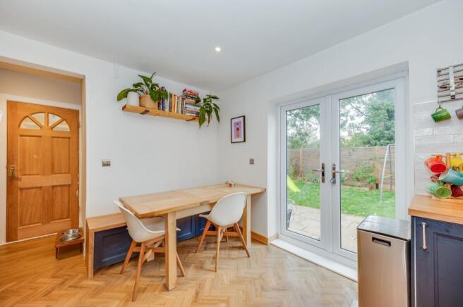 KITCHEN/DINER AND LIVING ROOM