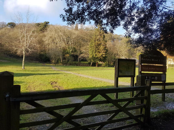 Nearby rectory field