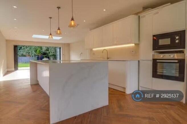 Open Plan Kitchen To Living Area