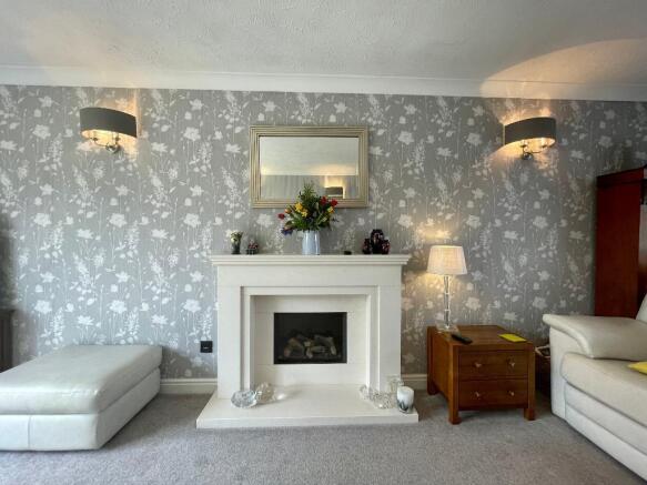 Marble fire place