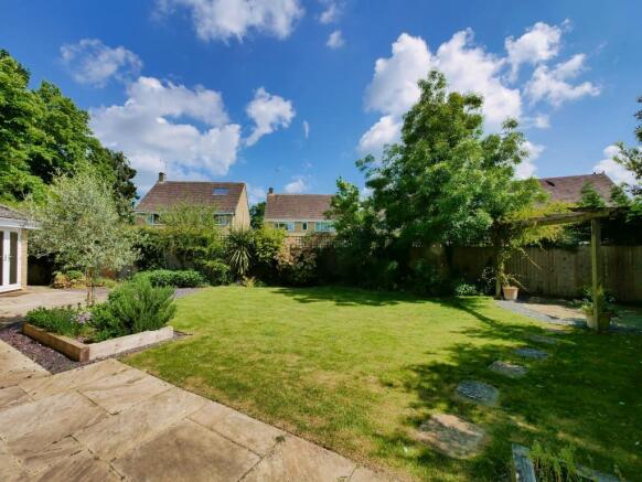 Rear garden