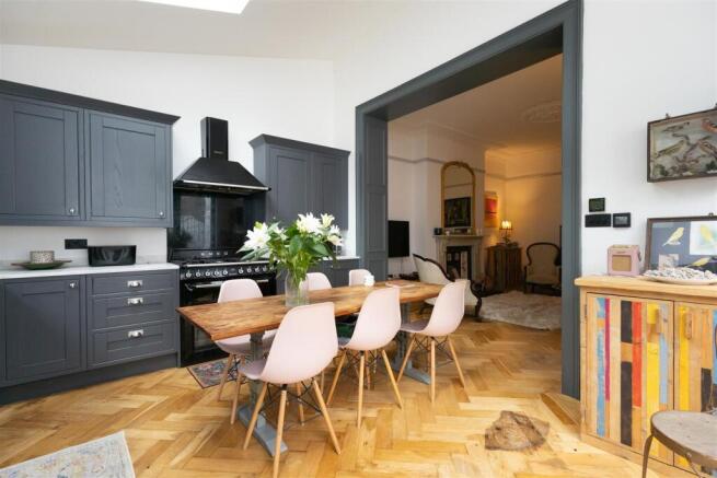 Open plan living space