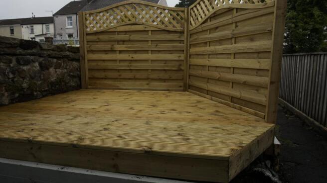Decked area