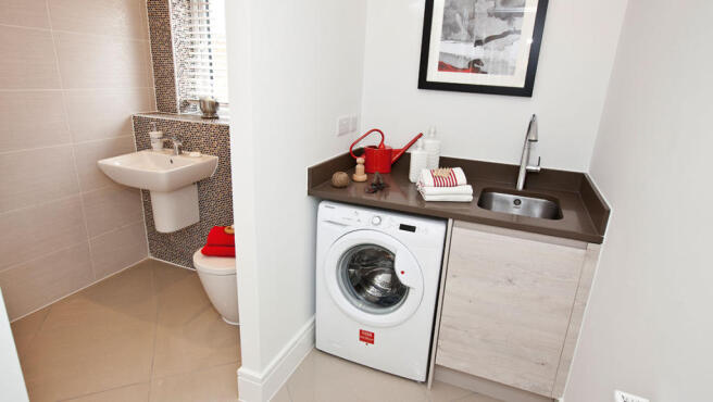 Typical Utility Room & WC