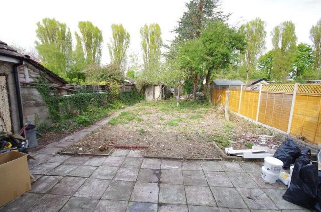 Rear garden