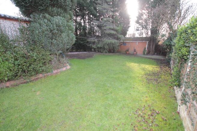 Rear garden