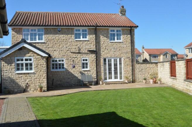 Rear garden