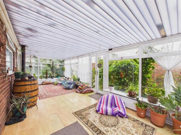 Upvc conservatory: