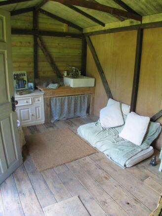 Inside the summer house