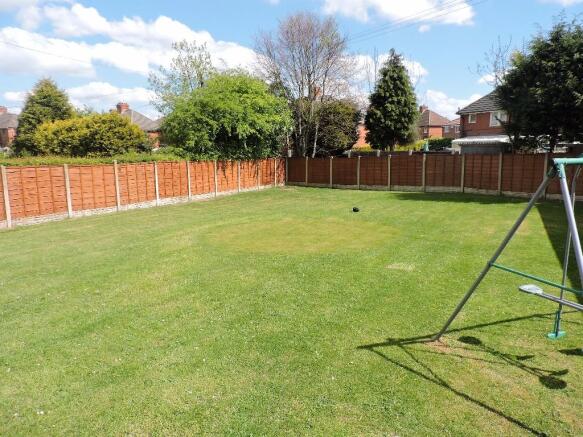 Rear garden
