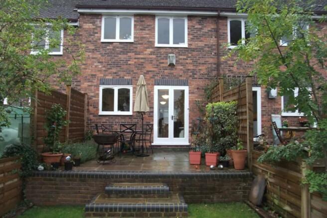 Rear Patio and Ga...