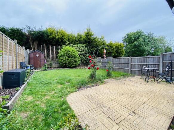 Rear garden