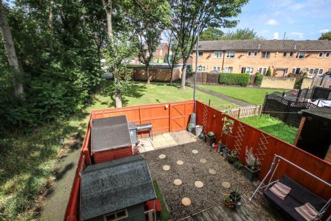 Rear garden