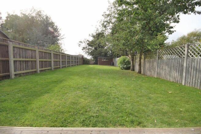 Rear garden