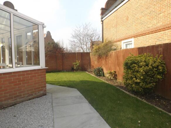 Rear garden