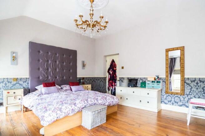 Top floor bedroom