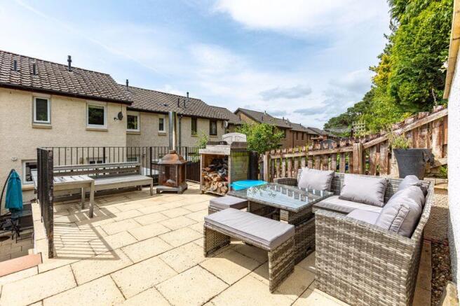 Terraced Patio Area