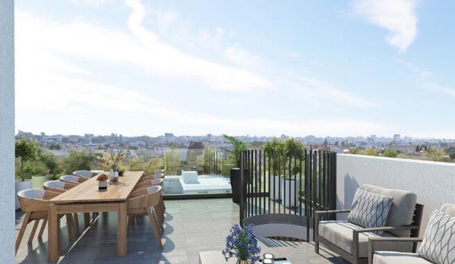 Roof Terrace Example