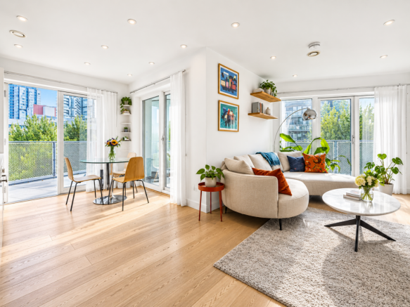 1-bed flat on Cube Building, Wenlock Road, London, N1, £500,000