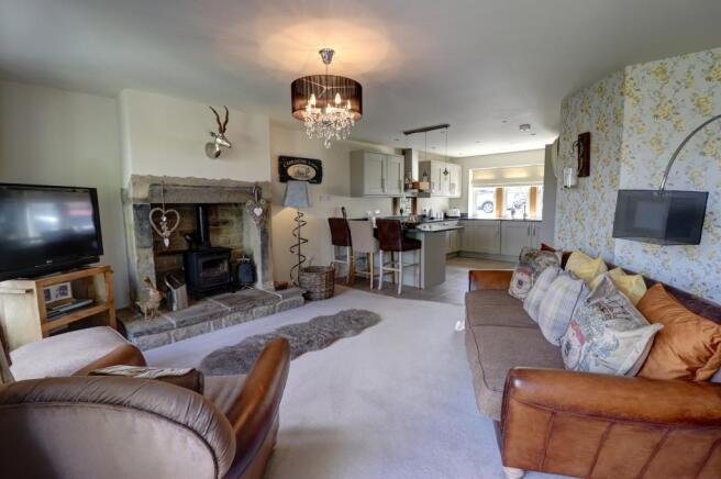 Living Room Kitchen
