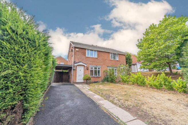 2-bed semi-detached on Bond Way, Hednesford, Cannock, £225,000