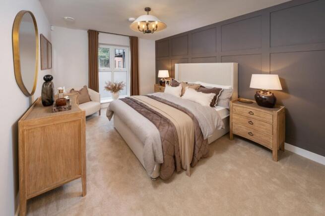 Show home bedroom