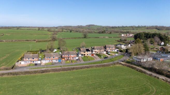 Ariel shot of location