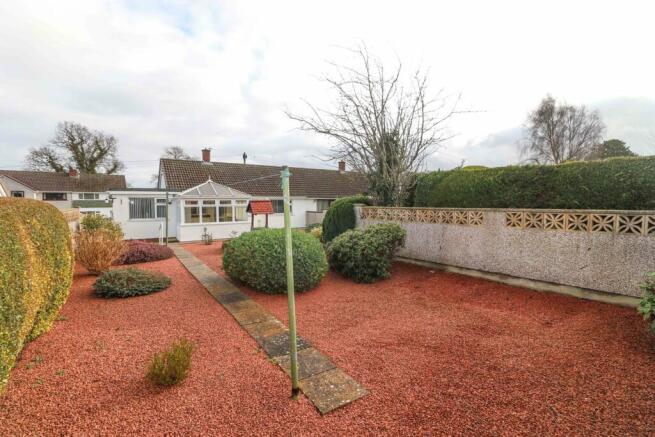 Rear garden