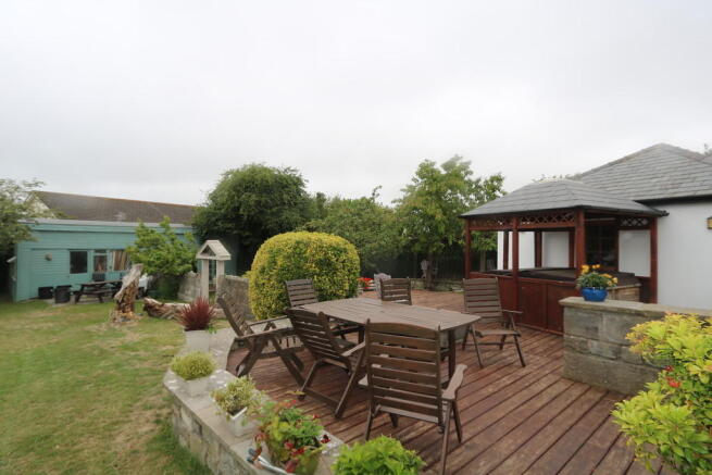 Rear garden