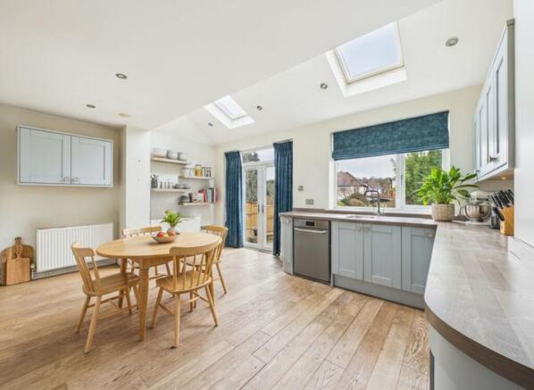 Dining Kitchen (Virtually Furnished)