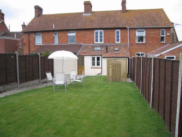 Rear garden