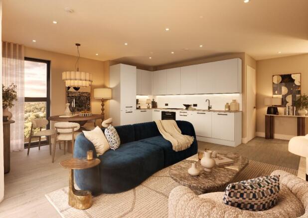 Kitchen / Living CGI