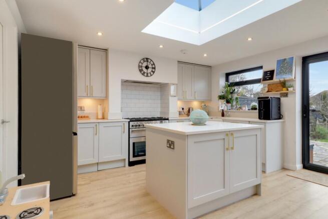 Kitchen and dining room