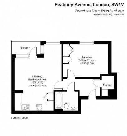 Flat 14, Block Z, Peabody Avenue, Pimlico, London SW1V 4BB