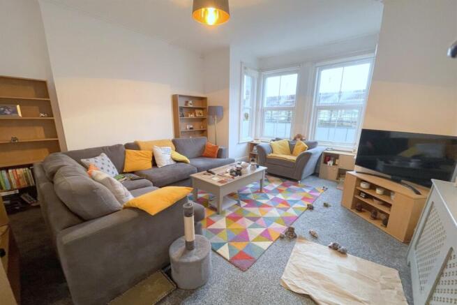 Spacious lounge with