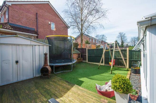 Rear garden