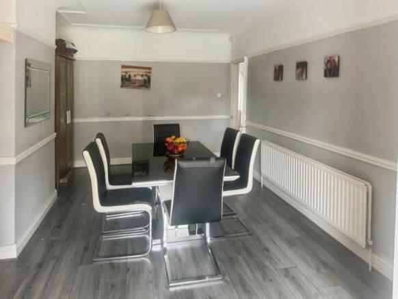 Rear Dining room
