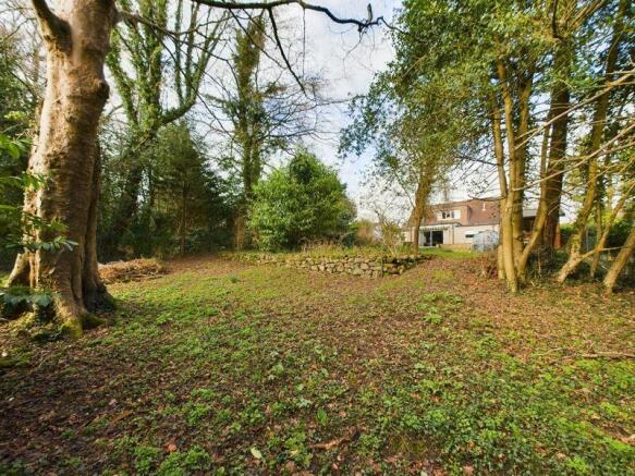 REAR  OF GARDEN