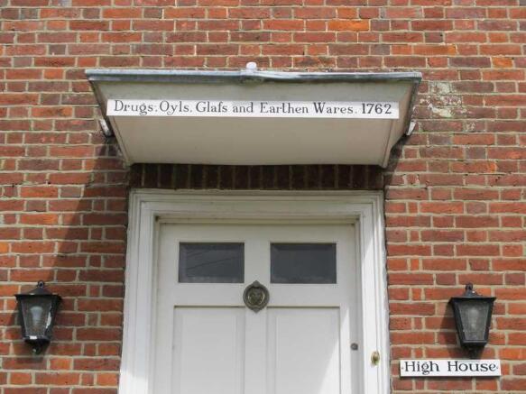 Entrance inscription