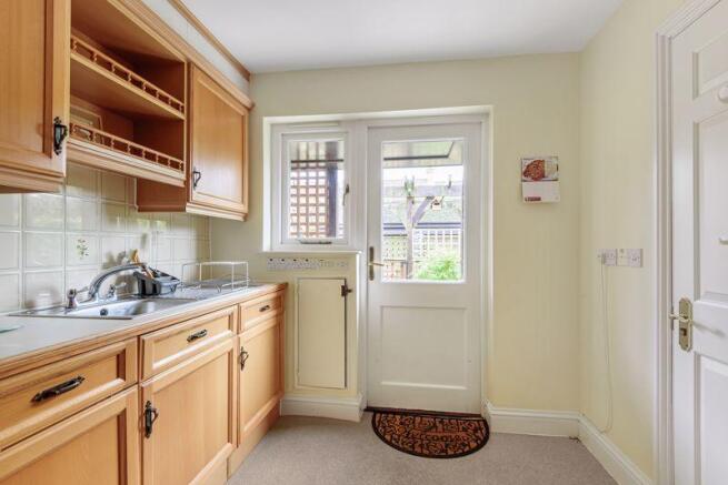 Kitchen through to patio