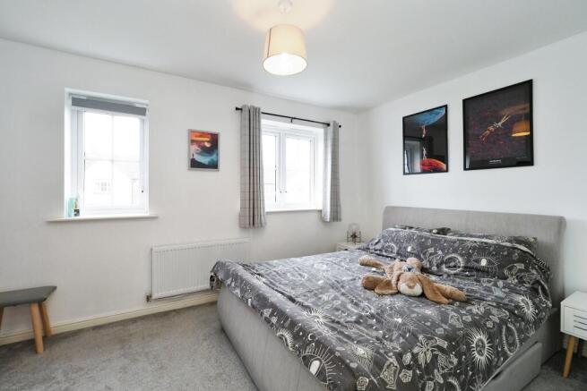 Large double master bedroom