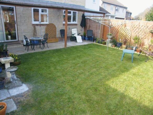 rear of property