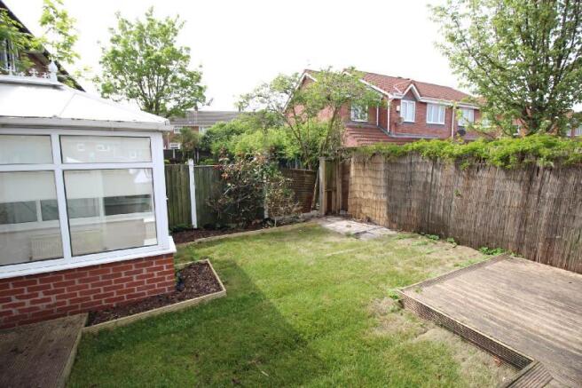 Large Rear Garden