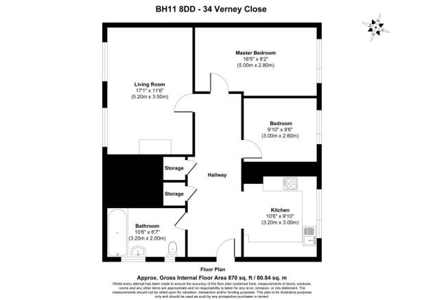 34 Verney Close, West Howe, Bournemouth, BH11 8DD